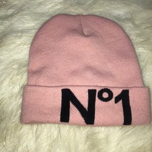 Winter Beanie blush pink No1 One Size